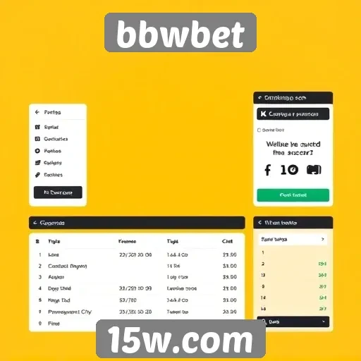 Análise da interface do usuário do site bbwbet